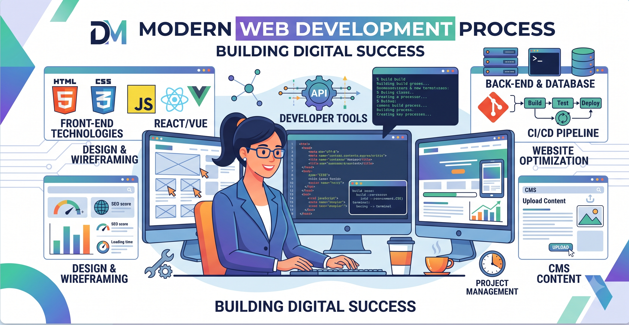 Website Development illustration